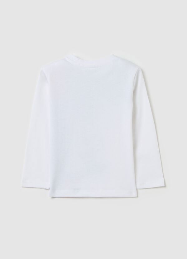 Ovs T-shirt A Maniche Lunghe Con Stampa Topolino