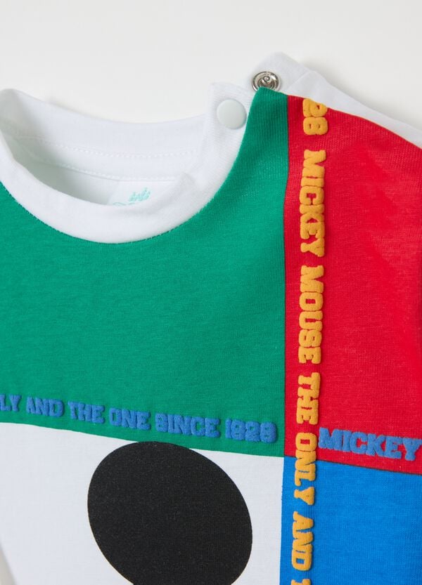 Ovs T-shirt A Maniche Lunghe Con Stampa Topolino