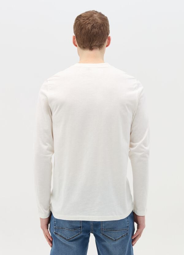 Ovs T-shirt A Maniche Lunghe In Cotone