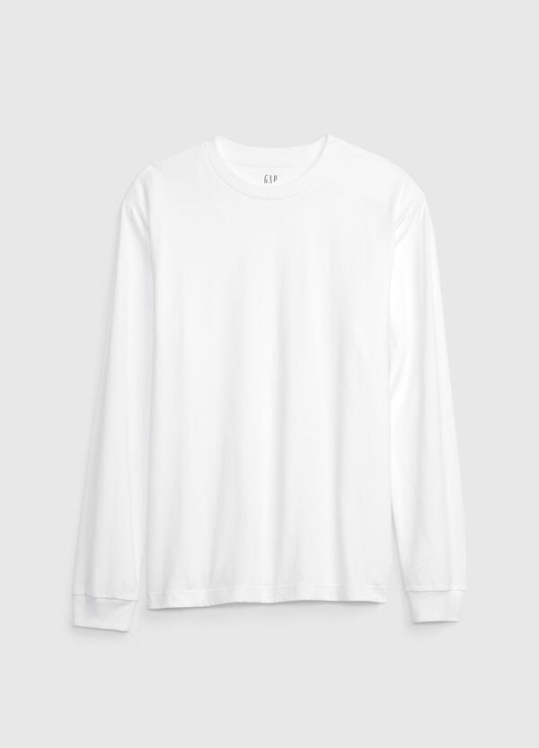 Ovs T-shirt A Maniche Lunghe In Cotone Bio