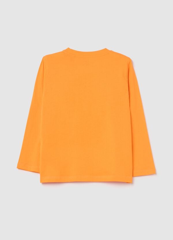 Ovs T-shirt A Maniche Lunghe In Cotone Con Stampa