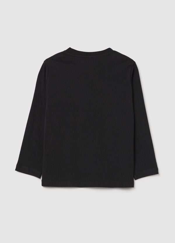 Ovs T-shirt A Maniche Lunghe In Cotone Con Stampa