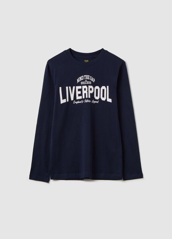 Ovs T-shirt A Maniche Lunghe In Cotone Con Stampa