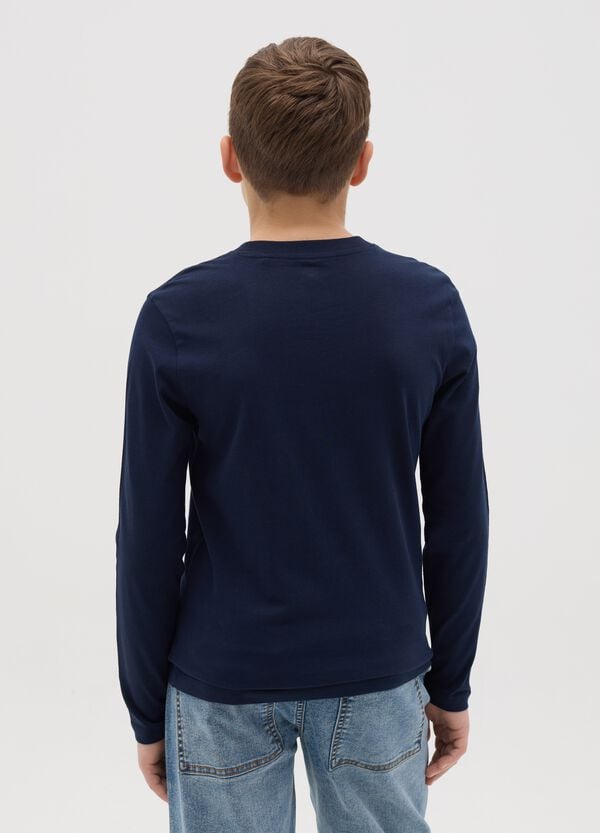 Ovs T-shirt A Maniche Lunghe In Cotone Con Stampa