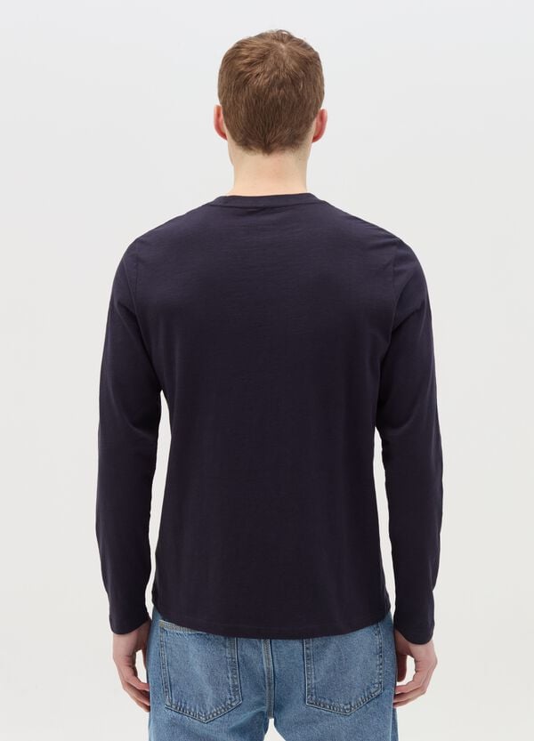 Ovs T-shirt A Maniche Lunghe In Cotone