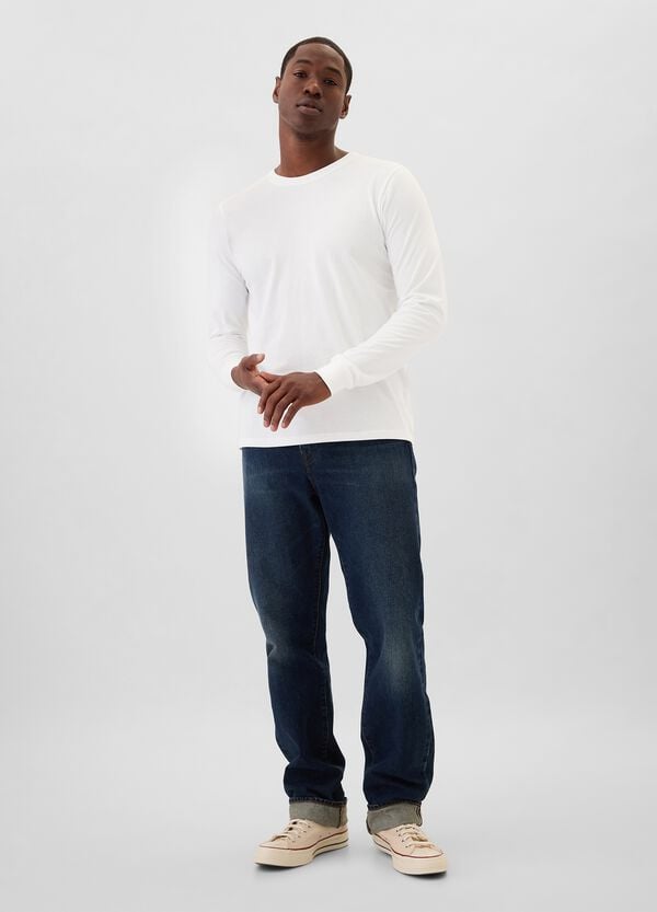 Ovs T-shirt A Maniche Lunghe In Cotone