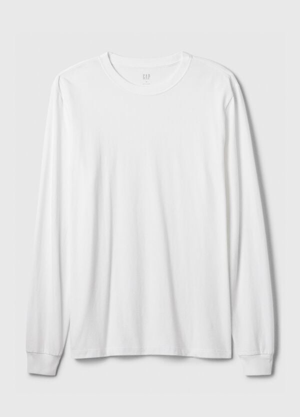 Ovs T-shirt A Maniche Lunghe In Cotone