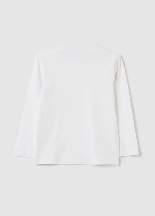 Ovs T-shirt A Maniche Lunghe In Cotone