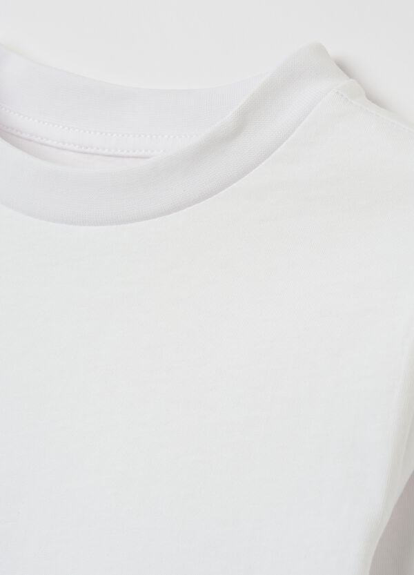 Ovs T-shirt A Maniche Lunghe In Cotone