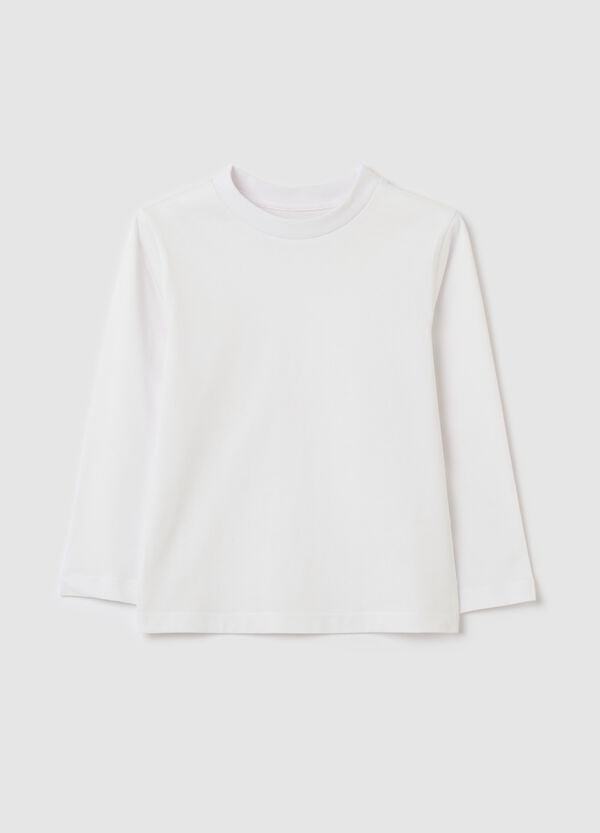 Ovs T-shirt a maniche lunghe in cotone