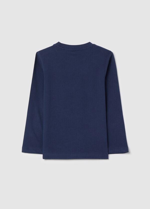 Ovs T-shirt A Maniche Lunghe In Cotone