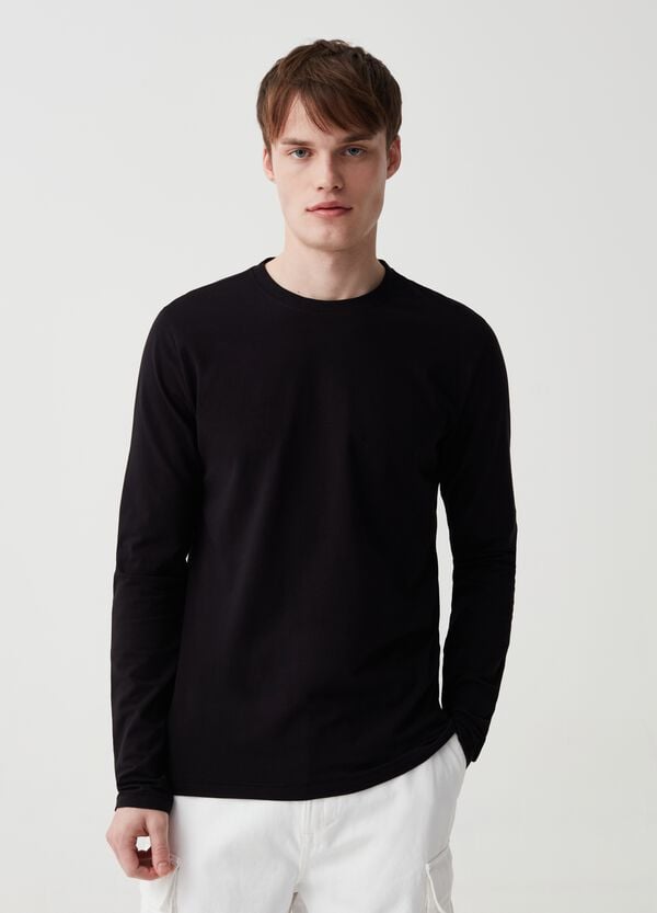 Ovs T-shirt a maniche lunghe in jersey