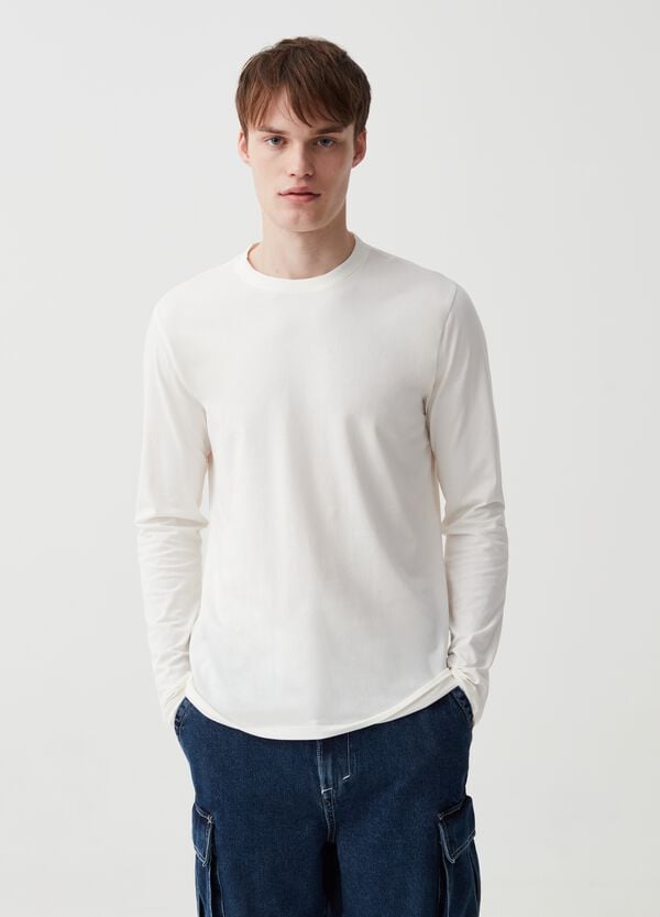Ovs T-shirt a maniche lunghe in jersey