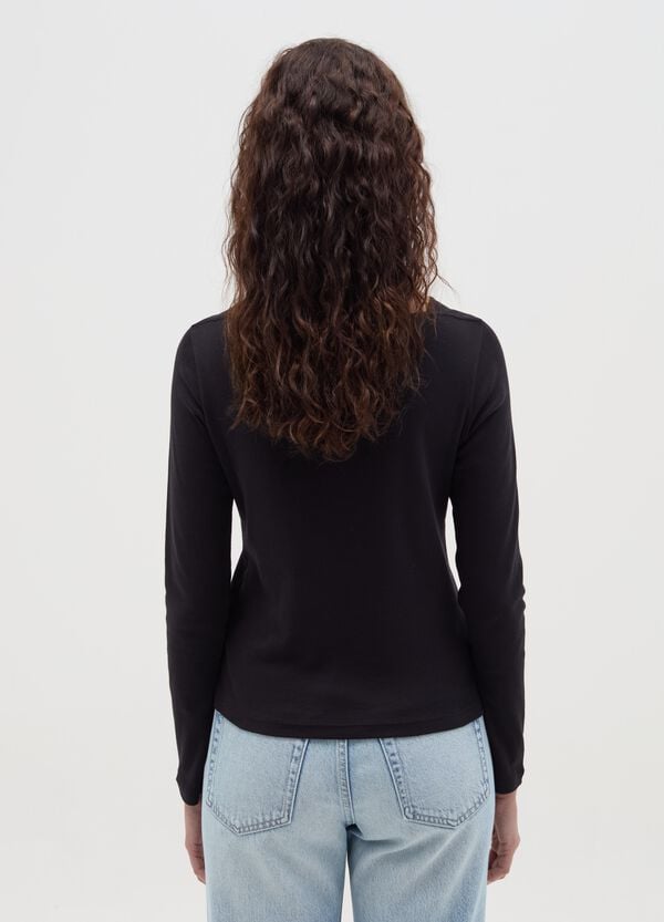 Ovs T-shirt A Maniche Lunghe Scollo A Barchetta