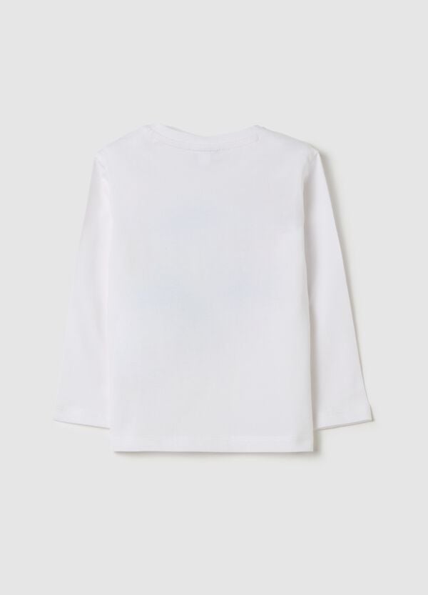 Ovs T-shirt A Maniche Lunghe Stampa Dinosauri