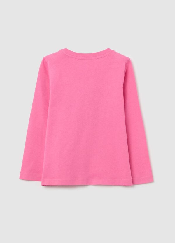 Ovs T-shirt A Maniche Lunghe Stampa "Lovely Bear"