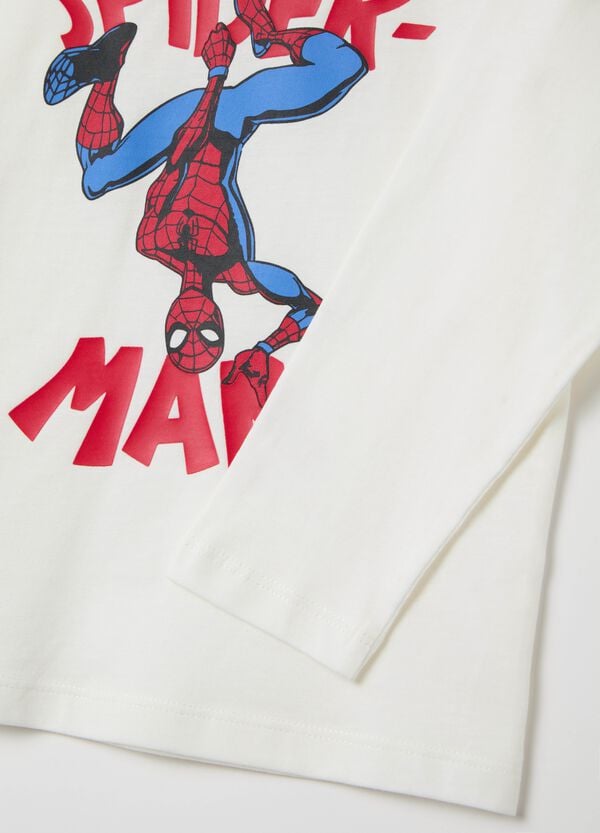 Ovs T-shirt A Maniche Lunghe Stampa Spider-Man