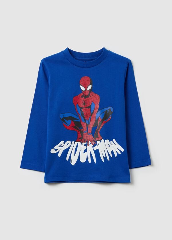 Ovs T-shirt a maniche lunghe stampa Spider-Man