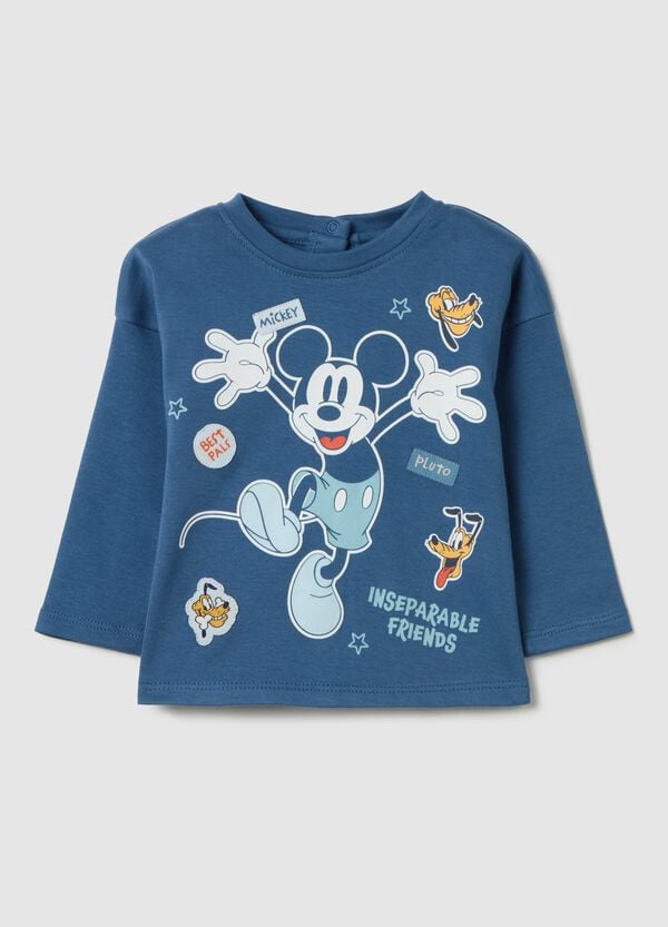 Ovs T-shirt a maniche lunghe stampa Topolino