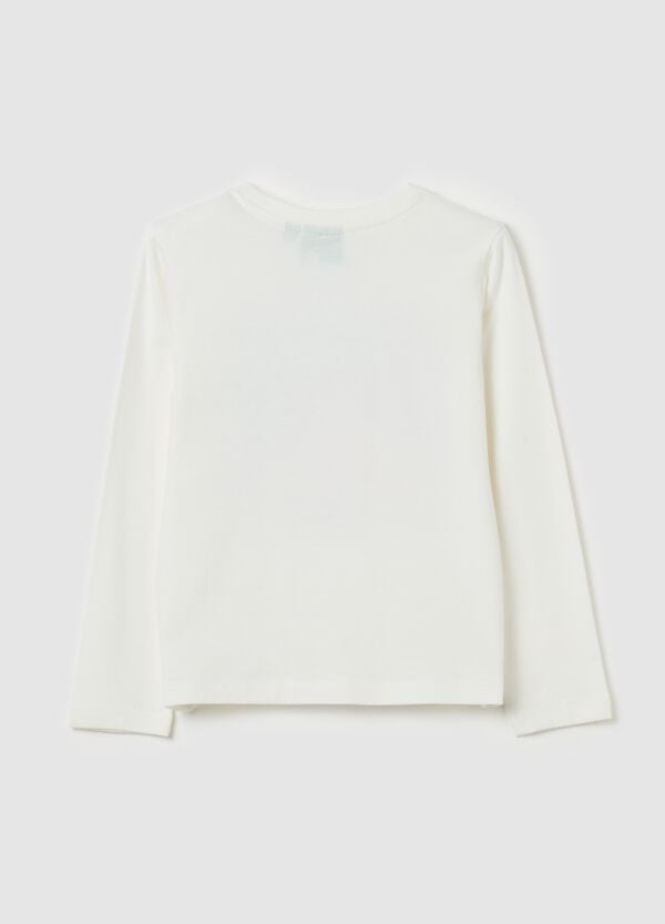 Ovs T-shirt A Maniche Lunghe Stampa Wicked