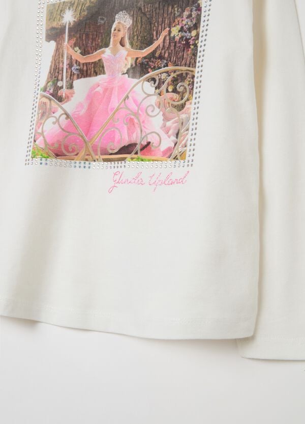 Ovs T-shirt A Maniche Lunghe Stampa Wicked