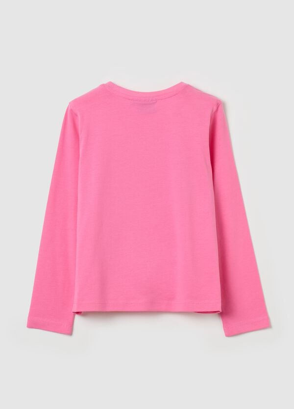 Ovs T-shirt A Maniche Lunghe Stampa Wicked