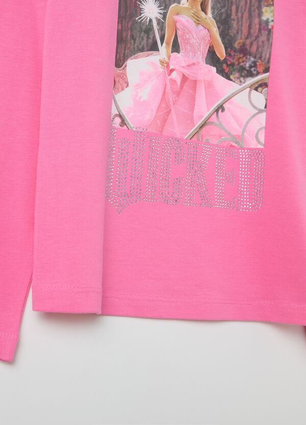 Ovs T-shirt A Maniche Lunghe Stampa Wicked