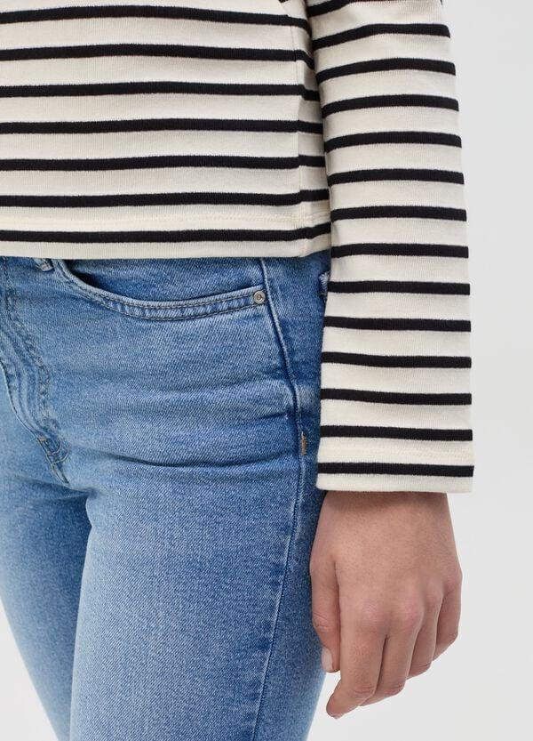 Ovs T-shirt A Righe Con Lurex