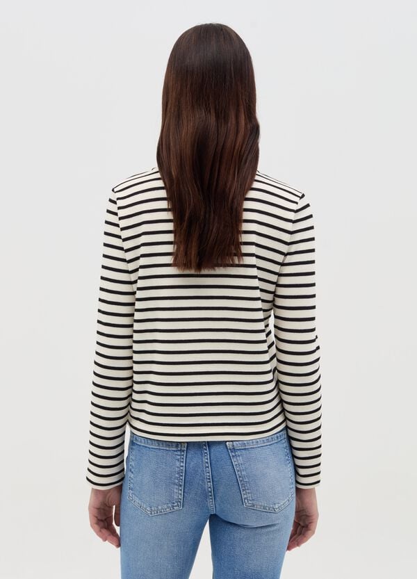 Ovs T-shirt A Righe Con Lurex