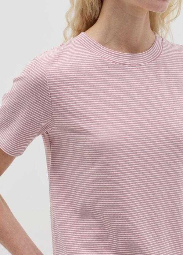 Ovs T-shirt A Righe Orizzontali Con Lurex