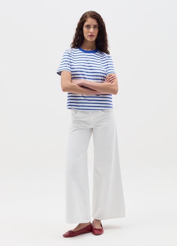 Ovs T-shirt A Righe Orizzontali