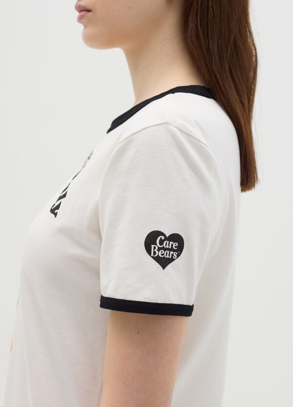 Ovs T-shirt Bianca In Cotone Con Stampa Care Bears