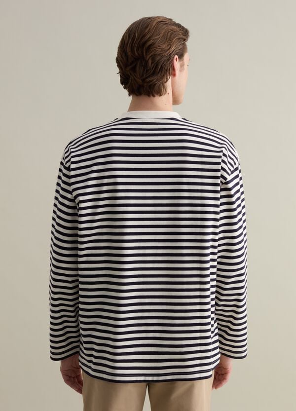 Ovs T-shirt Boxy Fit A Righe