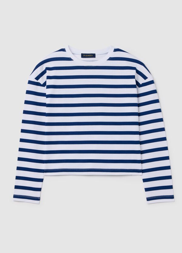 Ovs T-shirt Boxy Fit A Righe