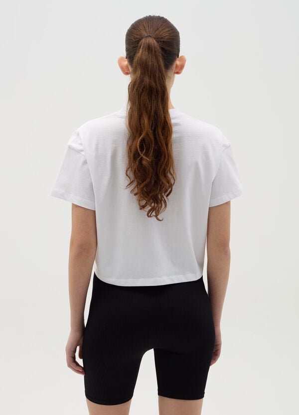 Ovs T-shirt Boxy Fit Con Stampa Logo