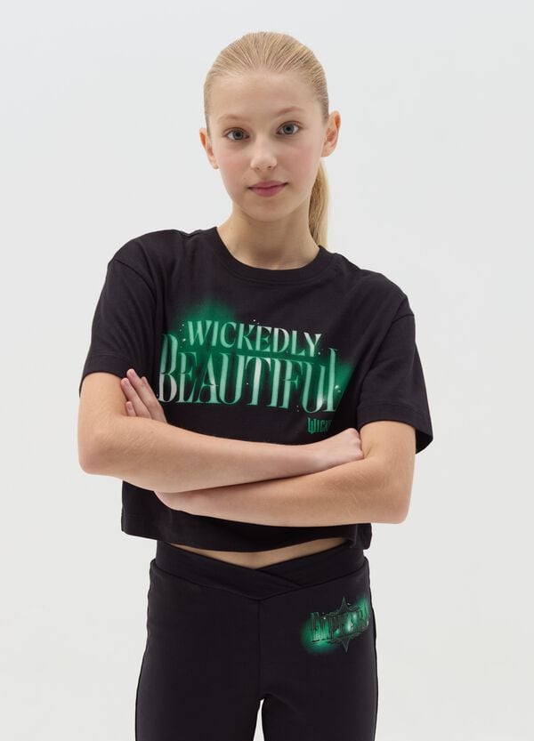 Ovs T-shirt boxy fit con stampa Wicked