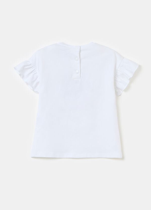 Ovs T-shirt Con Applicazione Fiore