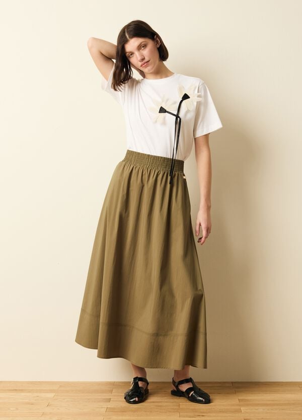 Ovs T-shirt Con Applicazione Fiori