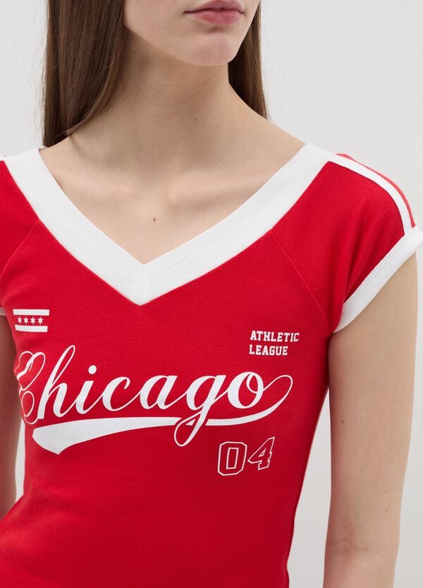 Ovs T-shirt Con Bande Rigate