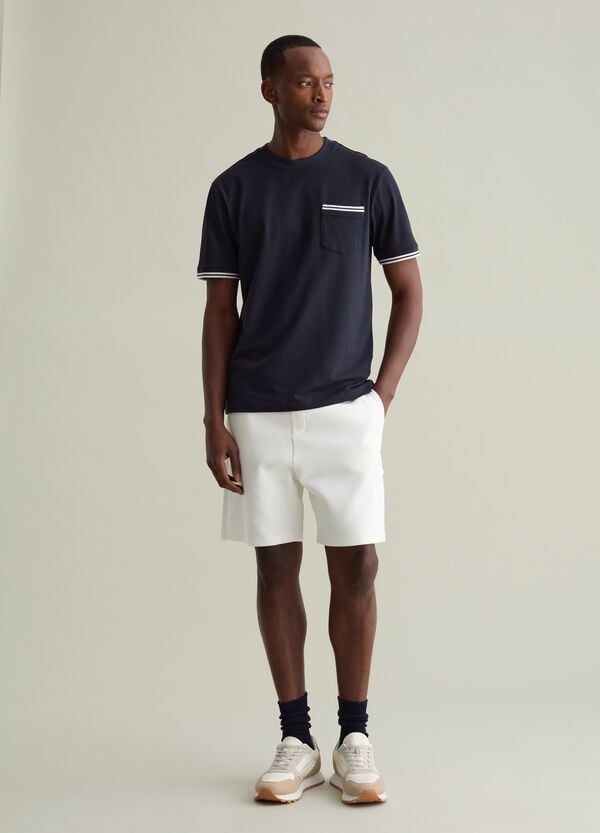 Ovs T-shirt Con Dettagli Rigati E Tasca