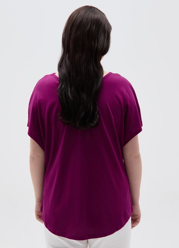 Ovs T-shirt Con Inserto Macrame Curvy