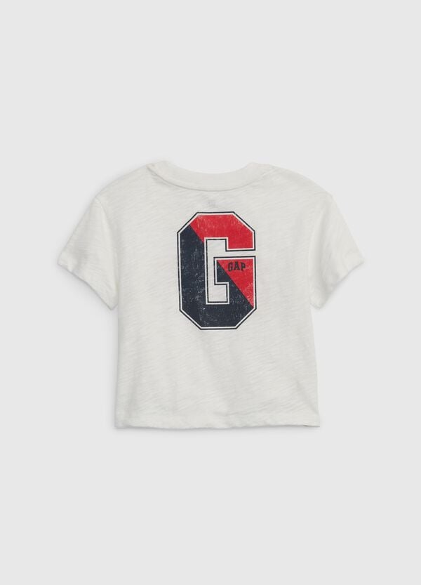 Ovs T-shirt Con Logo Effetto Vintage