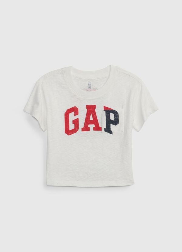 Ovs T-shirt con logo effetto vintage