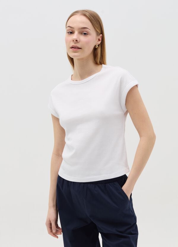 Ovs T-shirt con maniche a kimono bianca