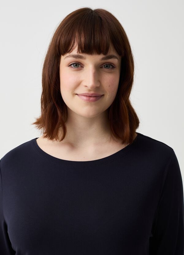 Ovs T-shirt Con Maniche A Tre Quarti Curvy