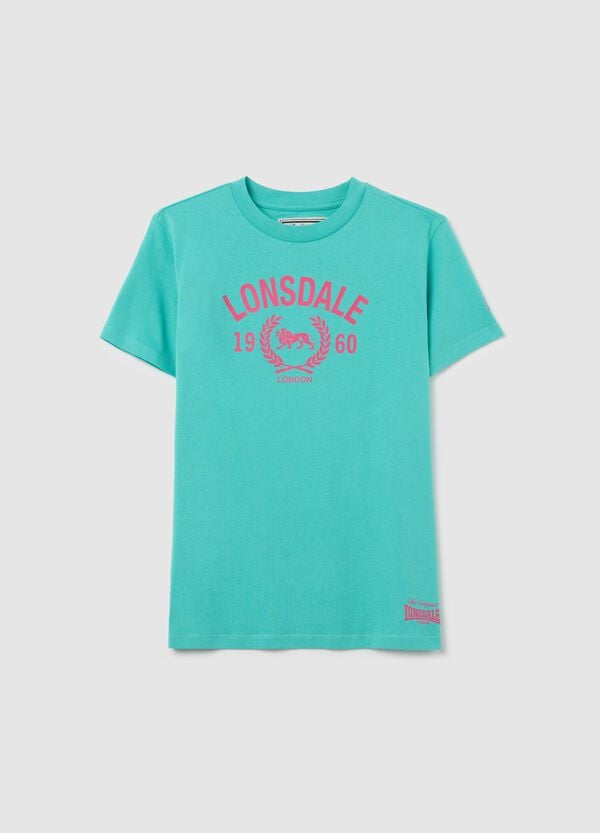 Ovs T-shirt con maniche corte azzurra