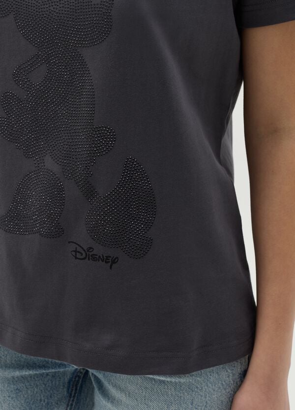 Ovs T-shirt Con Minnie In Strass
