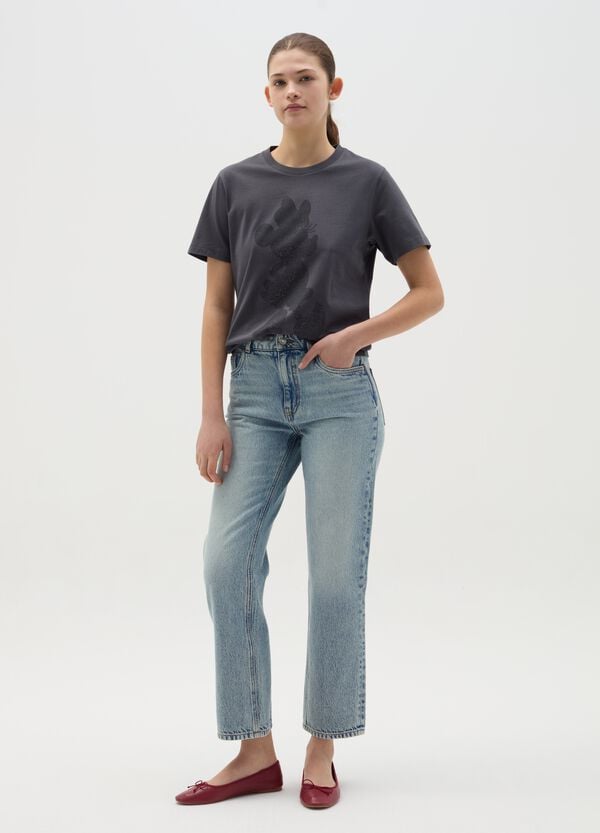 Ovs T-shirt con Minnie in strass