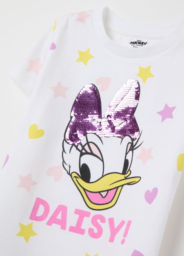 Ovs T-shirt Con Paillettes E Stampa Paperina