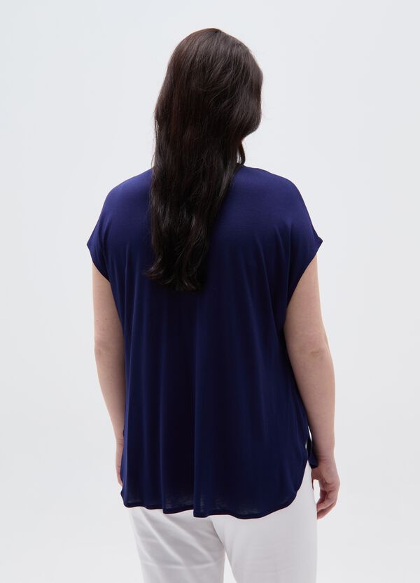 Ovs T-shirt Con Profilo Traforato Curvy